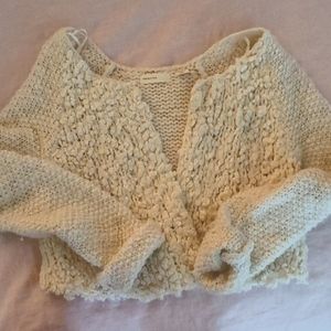 Sleeping on snow popcorn sweater Size M